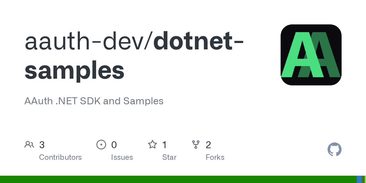 AAuth .NET SDK